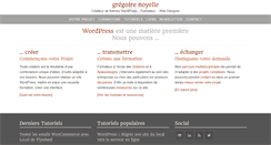 Desktop Screenshot of gregoirenoyelle.com